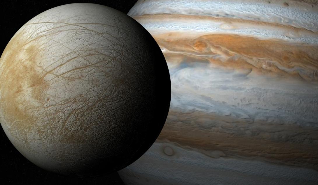 Europa, la luna de Júpiter, produce suficiente oxígeno como para abastecer a un millón de personas  -0