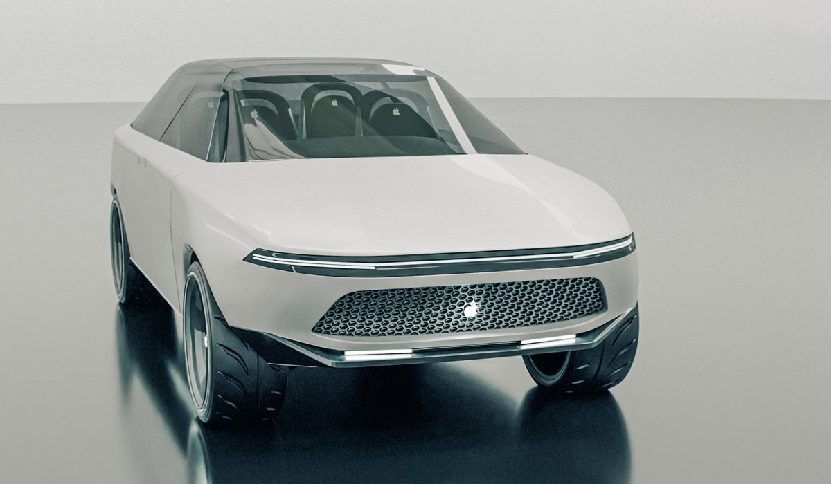 El nuevo automóvil de Apple posee un diseño absolutamente futurista.