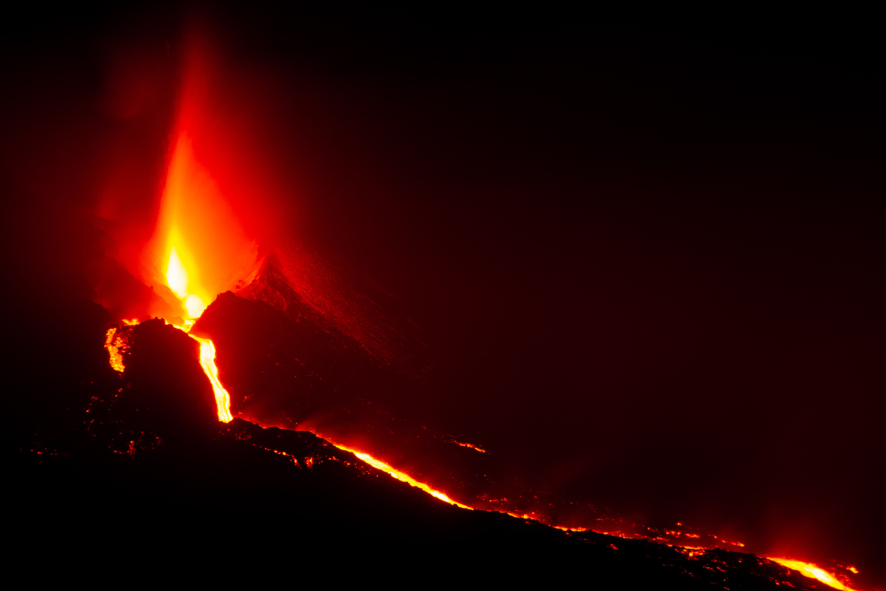 Erupción del volcán de Cumbre Vieja, La Palma.