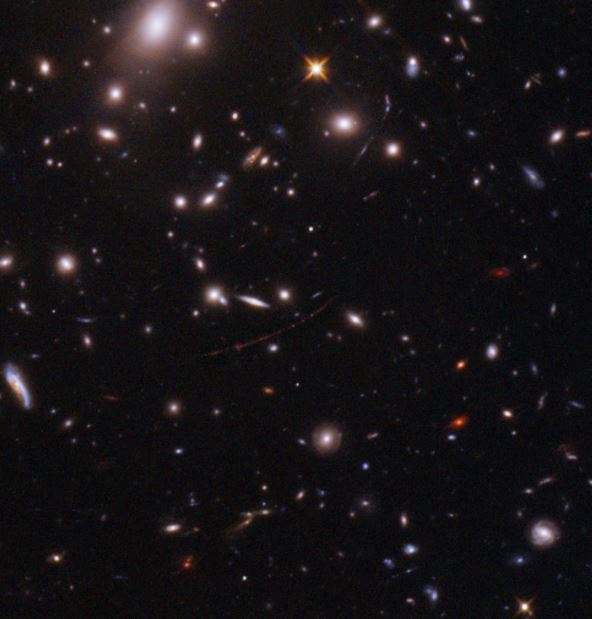 Esta es la imagen completa, obtenida por el telescopio Hubble.