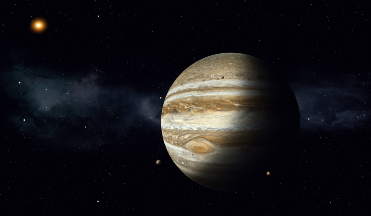 La máxima aproximación a Júpiter se da cada 12 años.