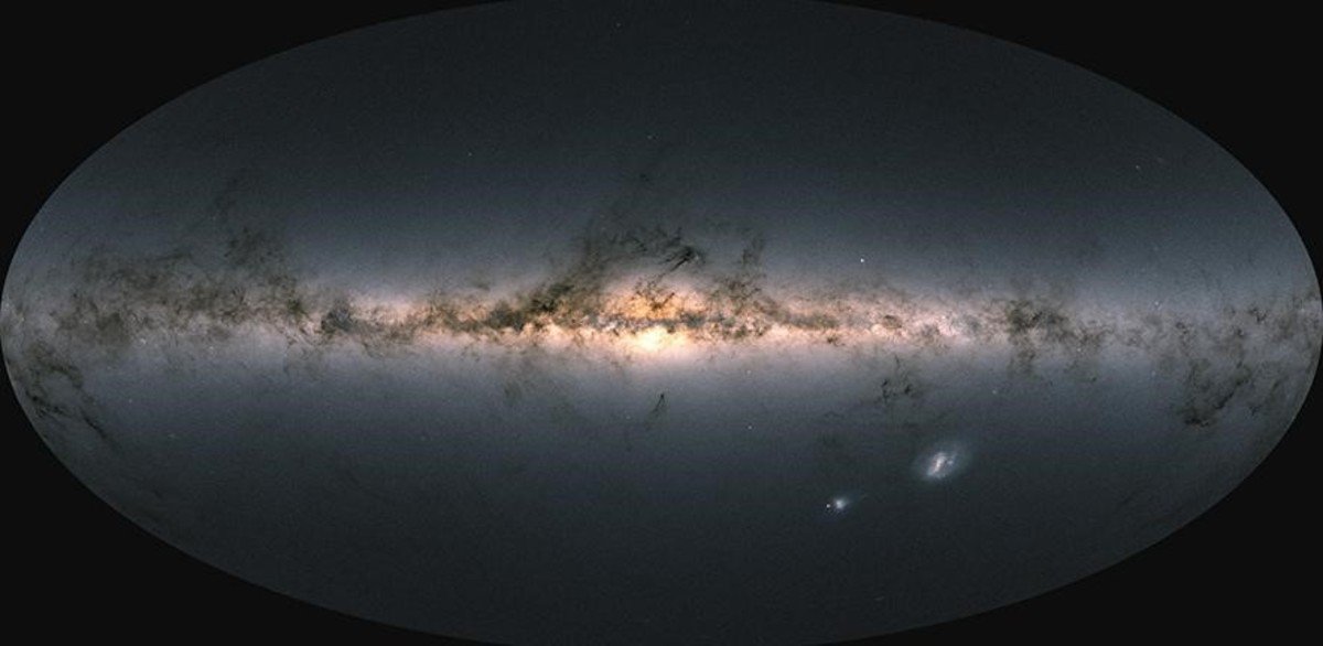Imagen  de la Vía Láctea.