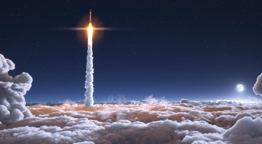 Exitoso lanzamiento de Starship, el cohete más grande del mundo