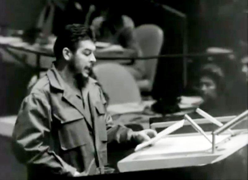Ernesto Che Guevara habla ante la Asamblea General de las Naciones Unidas-0