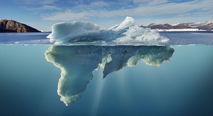 VIDEO: el espectacular nacimiento de un iceberg en la Antártida-0