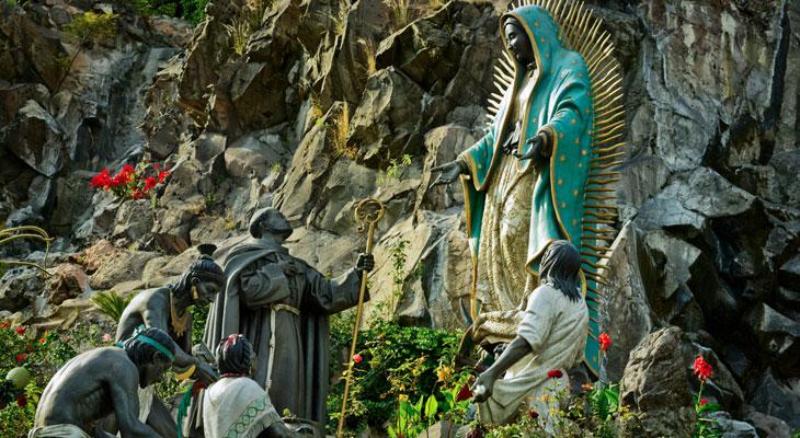 La Virgen de Guadalupe se aparece al aborigen Juan Diego Cuauhtlatoatzin-0