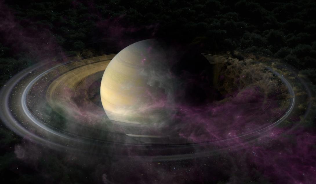 Las misteriosas montañas en los anillos de Saturno-0